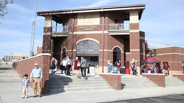 Enterance to Turkey Hughes Field at Earle Combs Stadium